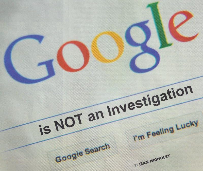 Google Investigations Tank Cases